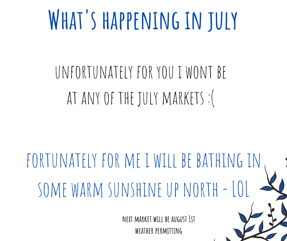 What's happening in July